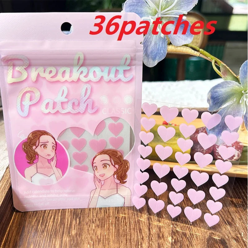 Star Acne Patch Face Care Repair Pimple Acne Spots Pimple Marks Invisible Cover Acne Pimple Repair Anti-Ance Patch Hydrocolloid