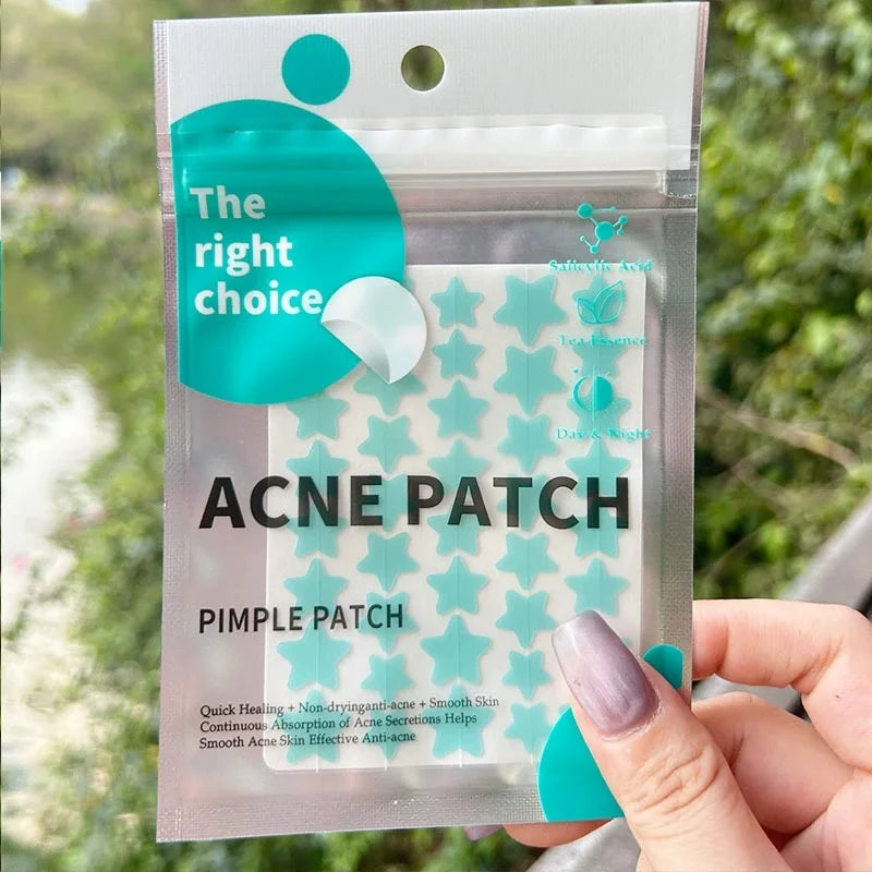 Star Acne Patch Face Care Repair Pimple Acne Spots Pimple Marks Invisible Cover Acne Pimple Repair Anti-Ance Patch Hydrocolloid