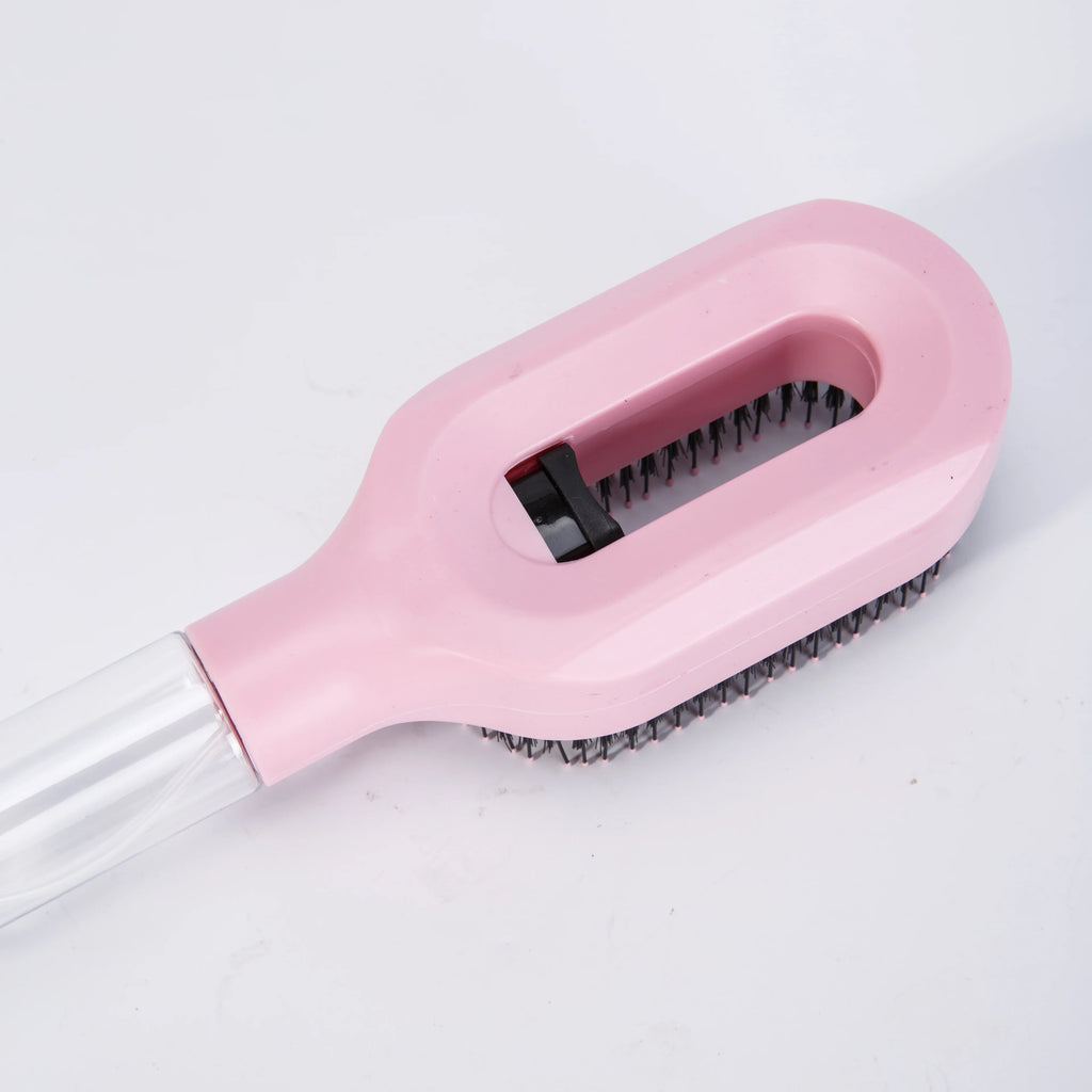 WANMEI 2-In-1 Multi-Functional Spray Bottle Comb,Christmas Gift,Wet Dry Scalp Massage Bristle Comb,Salon Fluffy Modeling Comb