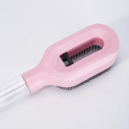 WANMEI 2-In-1 Multi-Functional Spray Bottle Comb,Christmas Gift,Wet Dry Scalp Massage Bristle Comb,Salon Fluffy Modeling Comb